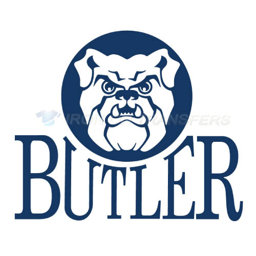 Butler Bulldogs logo T-shirts Iron On Transfers N4047 - Click Image to Close